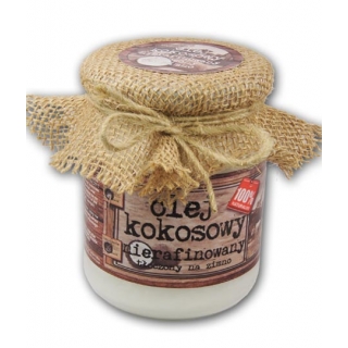 OLEJ KOKOSOWY NIERAFINOWANY 200 ML